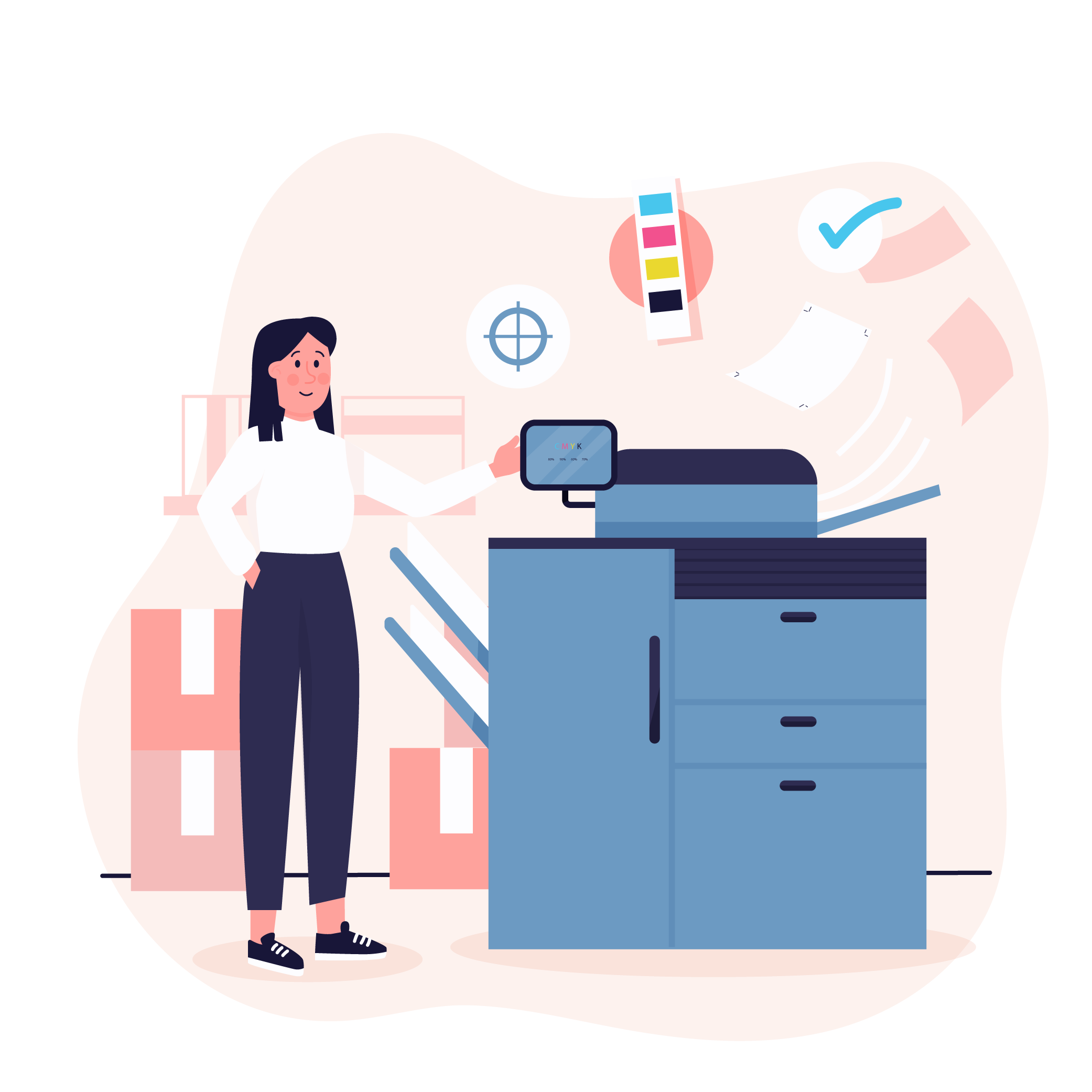 Short-term printer rental — Konica, Ricoh, HP, Kyocera